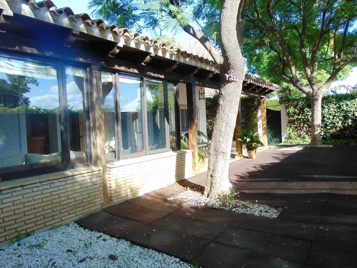 Semesterbostad 4 Bedrooms House With Enclosed Garden And Wifi At Sanlucar La Mayor Sevilla Spanien